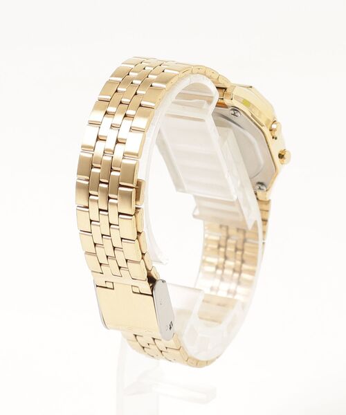 CASIO（カシオ） デジタル腕時計 - ゴールド レディース : ZOZOTOWN