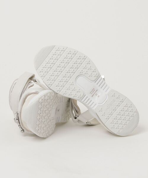 「+diana」 フラットサンダル 23.5cm アイボリー レディース_画像4