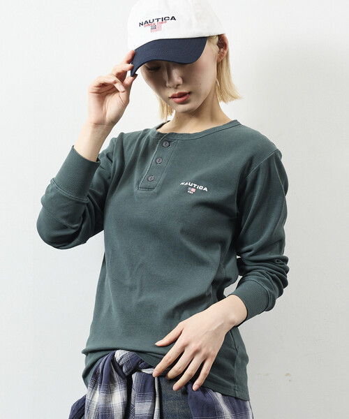 NAUTICA（ノーティカ） tシャツ Essentials タイトフィット L/S 