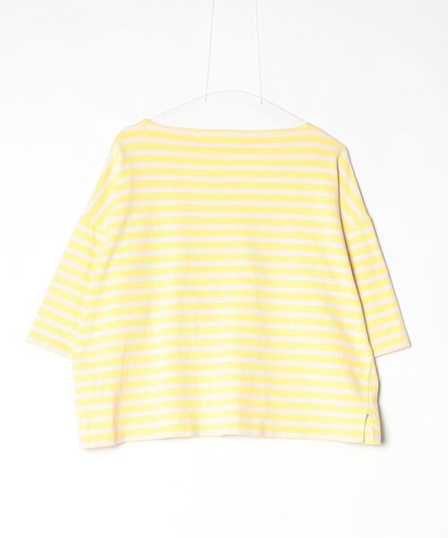 「ORCIVAL」 ボーダー柄半袖Tシャツ FREE イエロー レディース_画像2