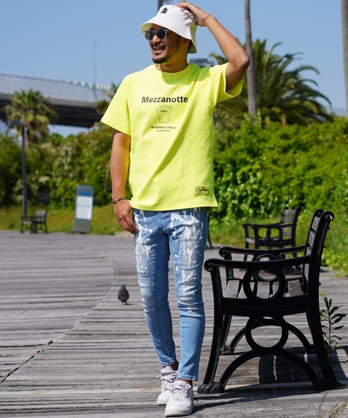 「adamsJUGGLER」 スキニーデニムパンツ L ライトブルー メンズ_画像6