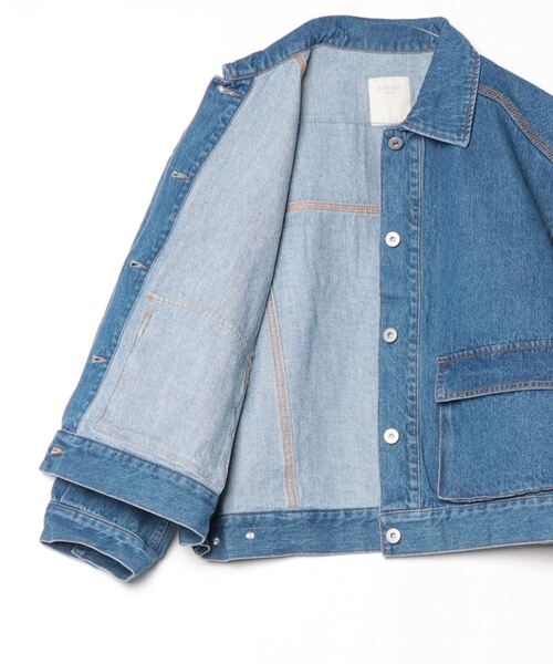 B：MING by BEAMS（ビーミング by ビームス） デニムジャケット MEDIUM 