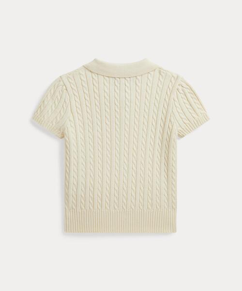 Polo Ralph Lauren Childrenswear - ラルフローレン スポーツシャツ ミニ有線テレビ 綿織物 Polo プルオーバー キッズ お子さん服 うしろ帯