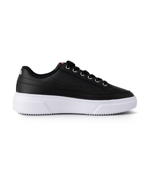 「FILA」 ローカットスニーカー 27.0cm ブラック レディース_画像2