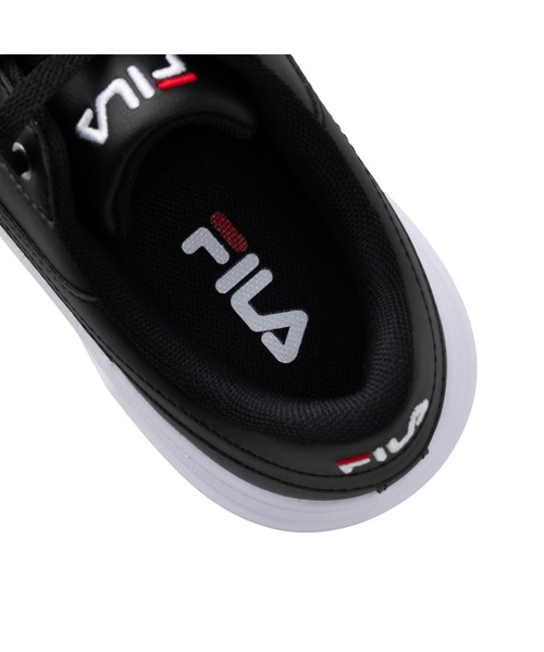 「FILA」 ローカットスニーカー 27.0cm ブラック レディース_画像3