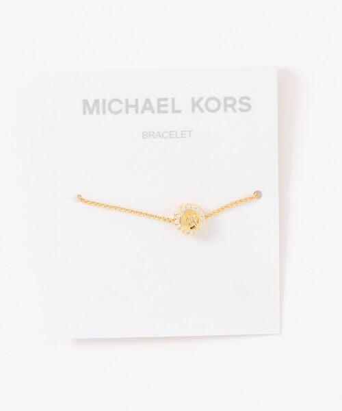 MICHAEL KORS ブレスレット MICHAEL KORS（マイケルコース） ブレスレット パヴェ ロゴ スライダー