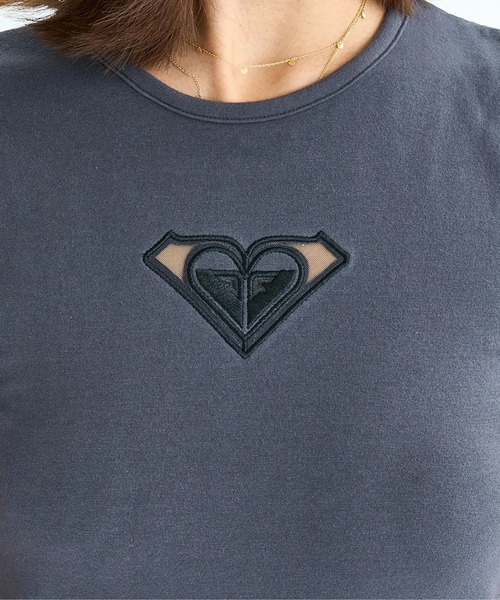 「ROXY」 半袖ワンピース MEDIUM ブラック レディース_画像4