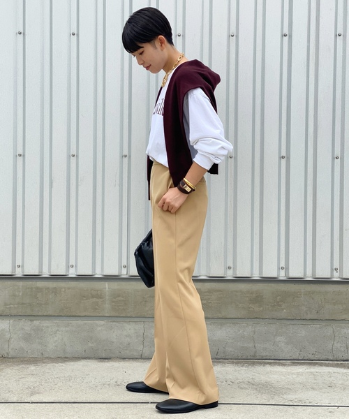 「AP STUDIO」 パンツ 34 ブラック レディース_画像5