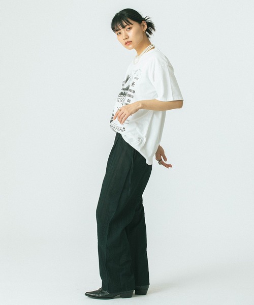 「ROSE BUD」 半袖Tシャツ ONE SIZE ホワイト レディース_画像9