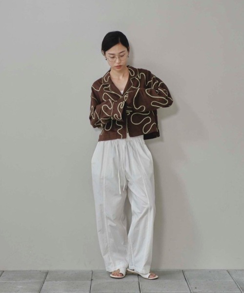 「TODAYFUL」 長袖シャツ FREE ネイビー レディース_画像2