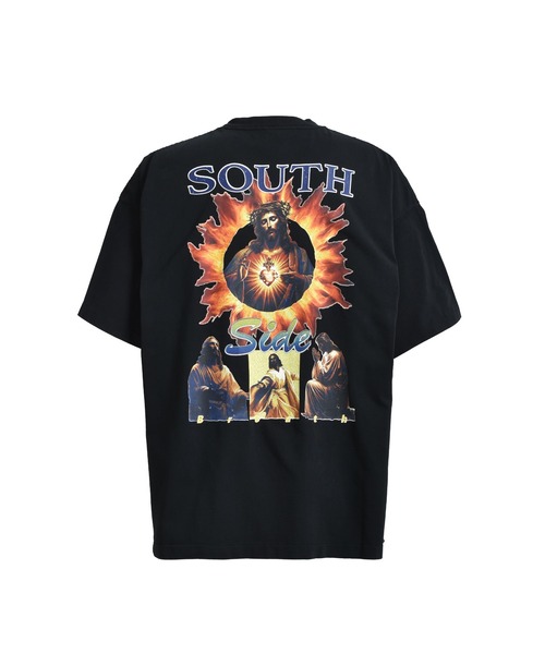 「BREATH」 半袖Tシャツ LARGE ブラック メンズ_画像2