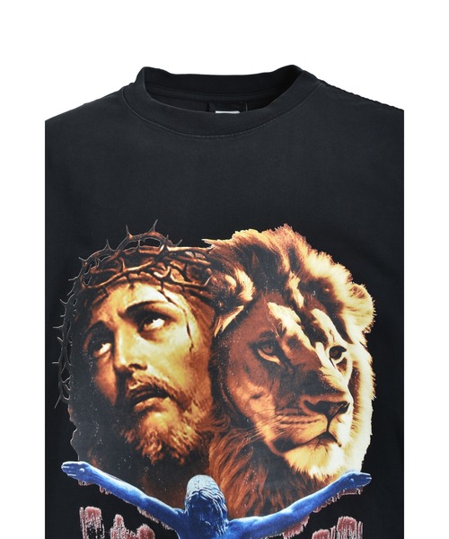 「BREATH」 半袖Tシャツ LARGE ブラック メンズ_画像3