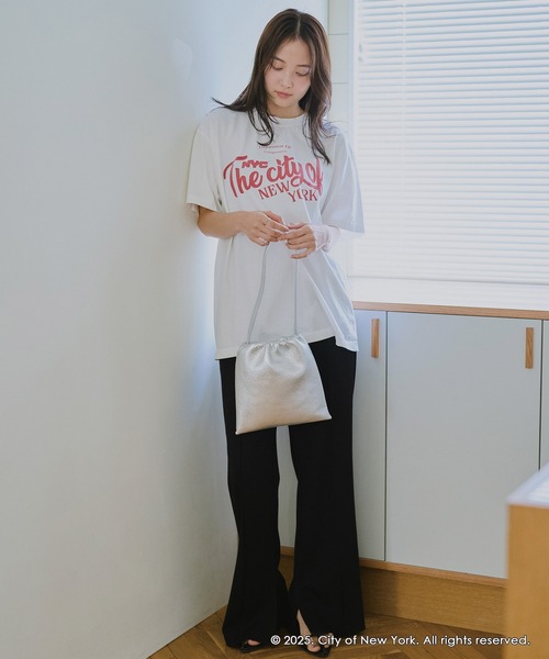 「GOOD ROCK SPEED」 半袖Tシャツ F グレー レディース_画像6