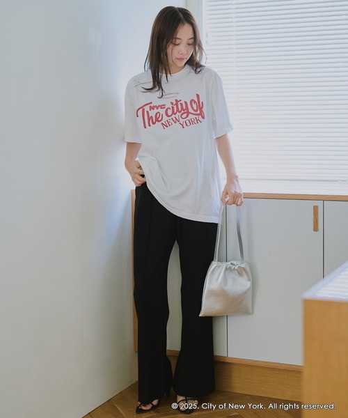 「GOOD ROCK SPEED」 半袖Tシャツ F グレー レディース_画像8