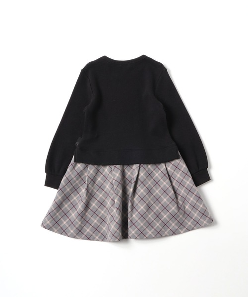 国産高評価 ワンピース ダブルフェイスとストレッチ先染めチェックのドッキングワンピース(100-130cm) ZOZOTOWN PayPayモール店 - 通販 - PayPayモール 通販在庫あ