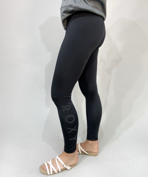 ROXY（ロキシー） 水陸両用 無地ワンポイントロゴレギンス RLY225069