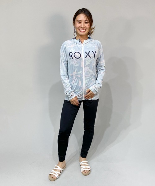 ROXY（ロキシー） 水陸両用 無地ワンポイントロゴレギンス RLY225069