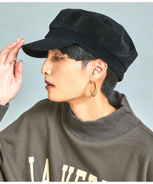 Settimissimo（セッティミッシモ） 帽子 キャスケット コーデュロイ