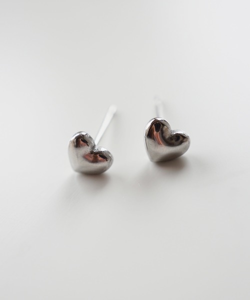 CERCA ピアス jolie minette/ぷっくりミニ ハート スタッドピアス