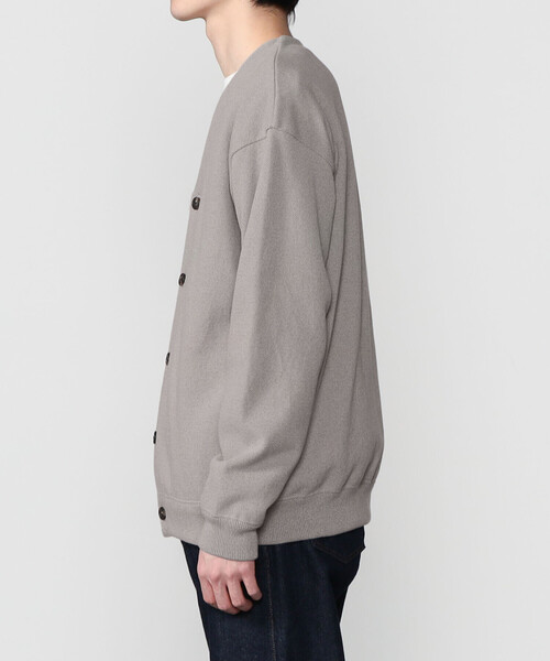 カーディガン crepuscule | 〈別注〉薄鹿の子 Vネックカーディガン MEN crepuscule 〈別注〉薄鹿の子 Vネックカーディガン