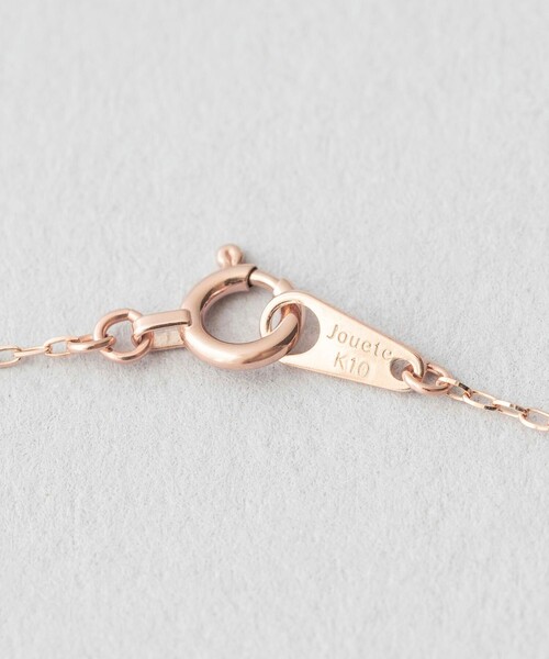 Jouete（ジュエッテ） ネックレス K10 ダイヤモンド ネックレス