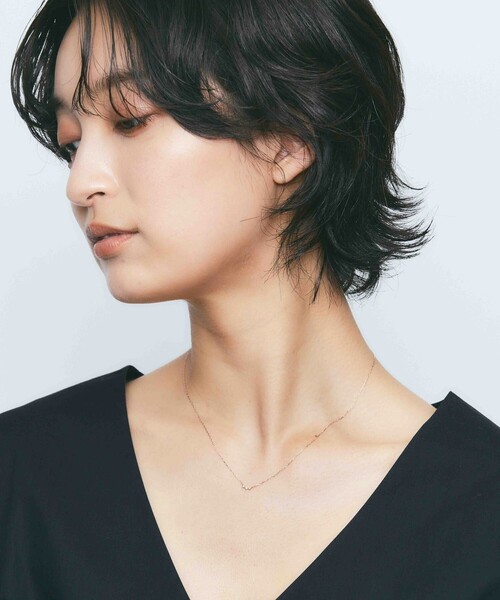 Jouete（ジュエッテ） ネックレス K10 ダイヤモンド ネックレス