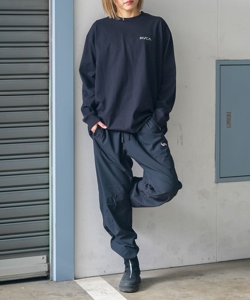 【関税込み】RVCA レディース UNDER OVER LS ロングスリーブＴ RVCA tシャツ レディース VA BOX LOGO LS ロングスリーブT