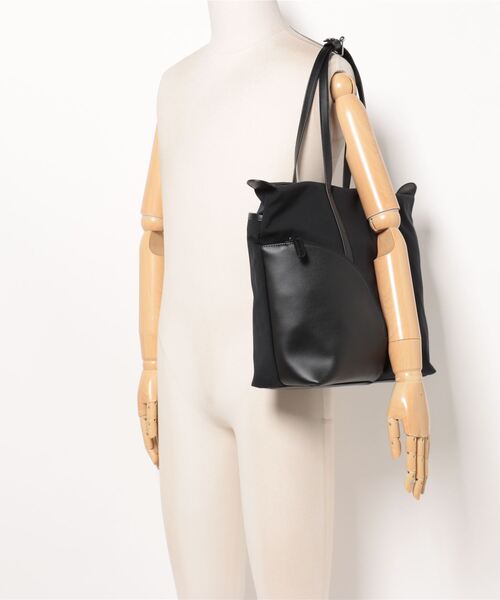 Y'SACCS（イザック） トートバッグ コットンライクナイロントート M