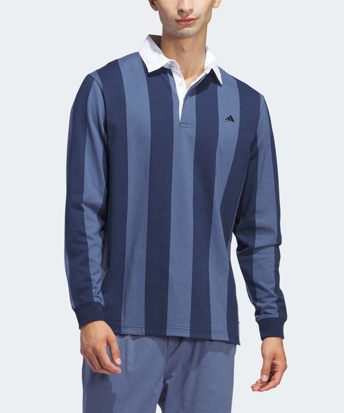 Malbon Golf X Adidas ULTIMATE 365 ストライプ ポロシャツ 半袖 MALBON X ADIDAS ULTIMATE 365 STRIPE POLO – Malbon Golf