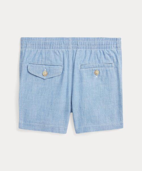 パンツ Polo プレップスター シャンブレー ショートパンツ キッズ 子供服 男の子の画像