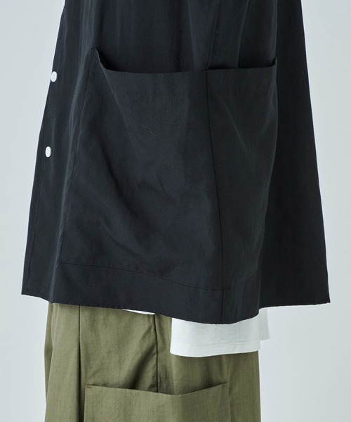 DIGAWEL シャツ 「DIGAWEL/ディガウェル」Side pocket L/S shirt