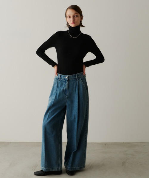 PERNA（ペルナ） ジーンズ デニム デニムパンツ デニムワイドパンツ