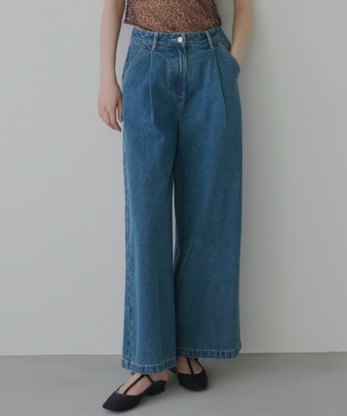 PERNA ジーンズ デニム デニムパンツ デニムワイドパンツ