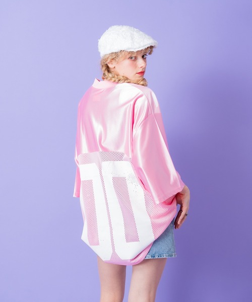 tシャツ a.p.o.v. ナンバリングフットボールシャツ メンズ レディース