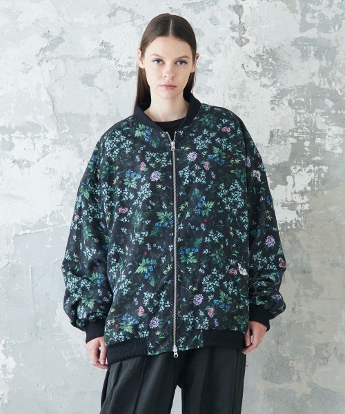 ジャケット・アウター rehacer : Botanical MA-1 Jacket rehacer（レアセル） ma1 ma-1 rehacer : Botanical MA-1 Jacket