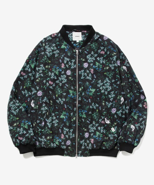 rehacer（レアセル） ma1 ma-1 rehacer : Botanical MA-1 Jacket