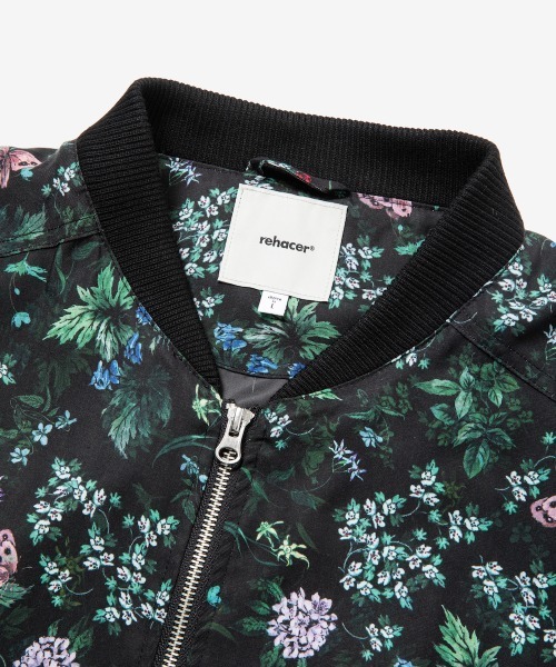 ジャケット・アウター rehacer : Botanical MA-1 Jacket rehacer（レアセル） ma1 ma-1 rehacer : Botanical MA-1 Jacket