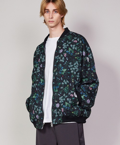 rehacer（レアセル） ma1 ma-1 rehacer : Botanical MA-1 Jacket