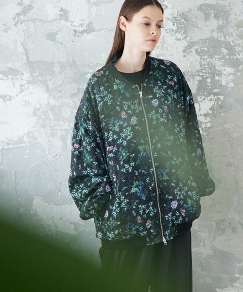 rehacer（レアセル） ma1 ma-1 rehacer : Botanical MA-1 Jacket