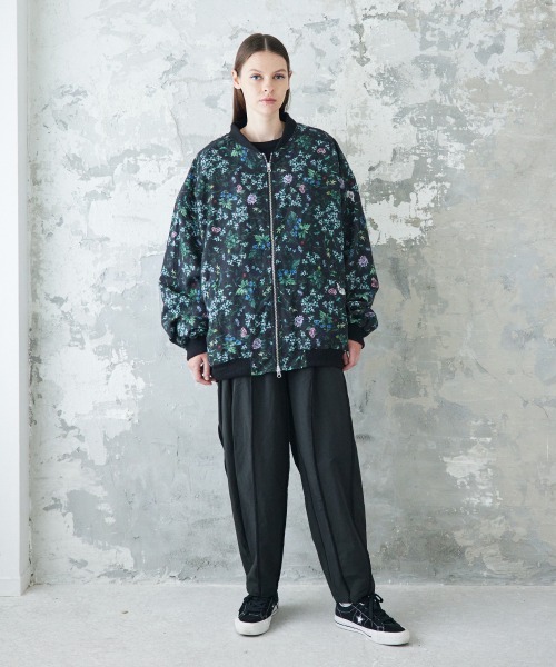 rehacer（レアセル） ma1 ma-1 rehacer : Botanical MA-1 Jacket