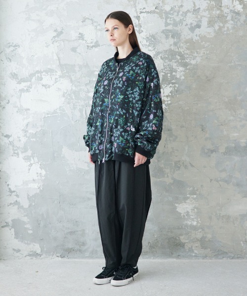 rehacer（レアセル） ma1 ma-1 rehacer : Botanical MA-1 Jacket