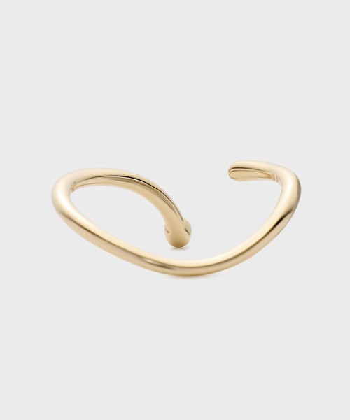 NOJESS 指輪 リング 「Plus Ring」K10ダイヤモンドリング（0.01ct  