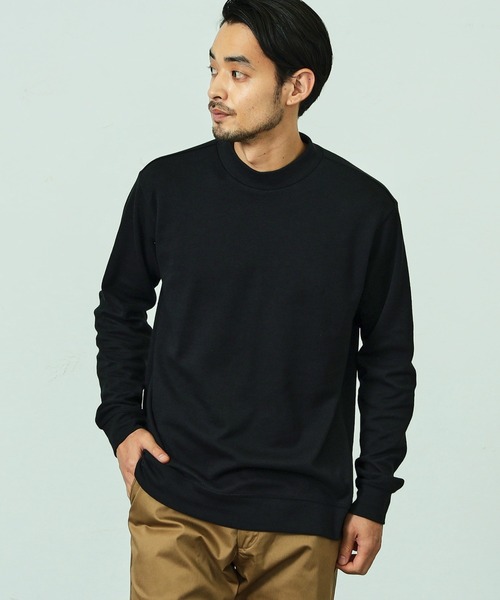 EDWIN（エドウィン） tシャツ デニスラ モックネック Tシャツ 長袖