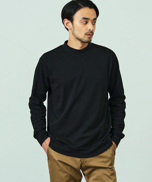 EDWIN（エドウィン） tシャツ デニスラ モックネック Tシャツ 長袖