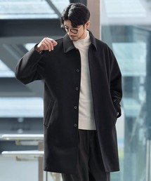 SPU（スプ） ステンカラーコート コート メルトンステンカラーコート