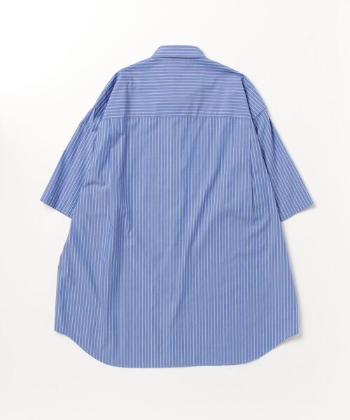 STEVEN ALAN 「Steven Alan」 半袖シャツ L ロイヤルブルー メンズ 