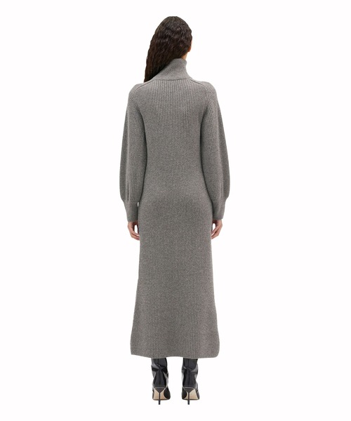 MSGM ワンピース MSGM ワンピース リブニット ロングジップドレス : ZOZOTOWN