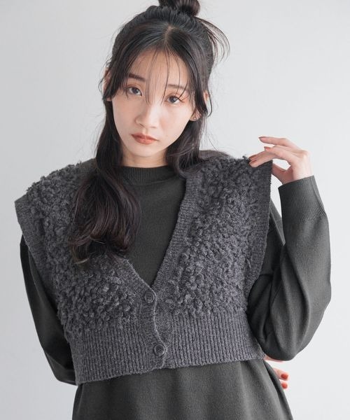 LOWRYS FARM（ローリーズファーム） ワンピース フリンジベスト2P