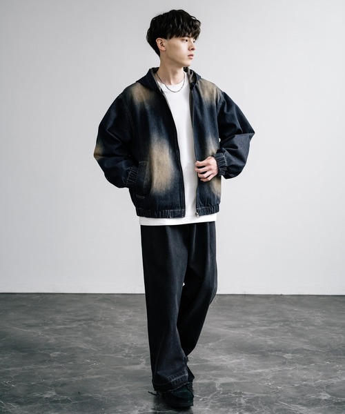 ジャケット・アウター melonmoon Rocky Monroe デニムジャケット gジャン オーバーサイズデニム