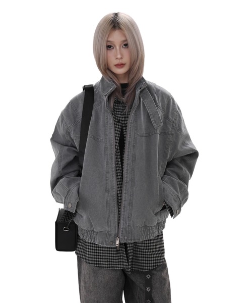 WESTBOY ブルゾン アウター ウォッシュドユーティリティ WESTBOY ブルゾン アウター ウォッシュドユーティリティ